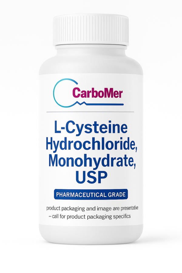 L Cysteine Hydrochloride, Monohydrate, USP