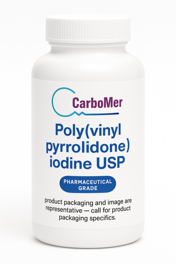 Poly(vinyl pyrrolidone) iodine USP